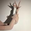 Sexy Thin Transparent Elastic Tight Stocking Gloves Women Night Club Wedding Dance Party Sunscreen Summer Etiquette Gloves