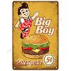 Retro Tin Sign Vintage Metal Signs Plates Posters House Interior Bathroom Wall Art Mural Aesthetic Room Home Decor Decorations
