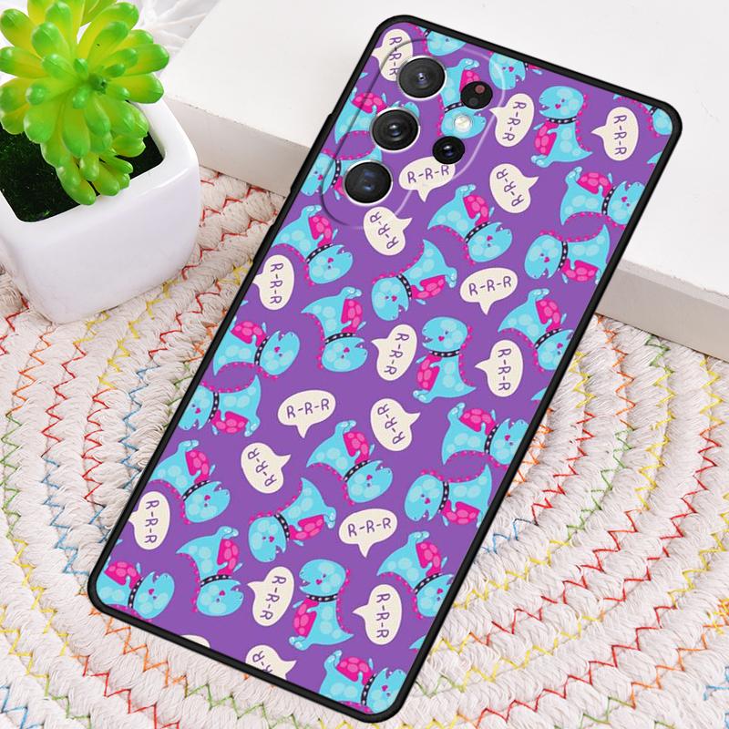 Dinosaur Pattern Phone Case for Samsung Galaxy Note 10 Pro S26 Ultra S23 S24 FE S25 S21 S22 PLUS Shockproof Cove