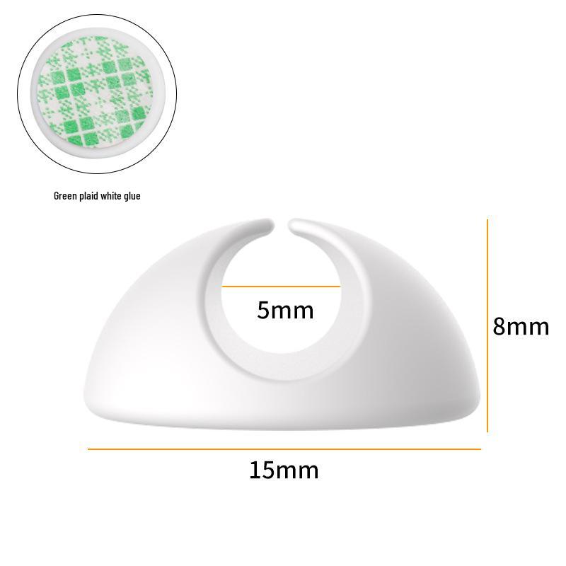 Silicone Cable Organizer Clip for Single Hole Desktop – Small Size Wire Management