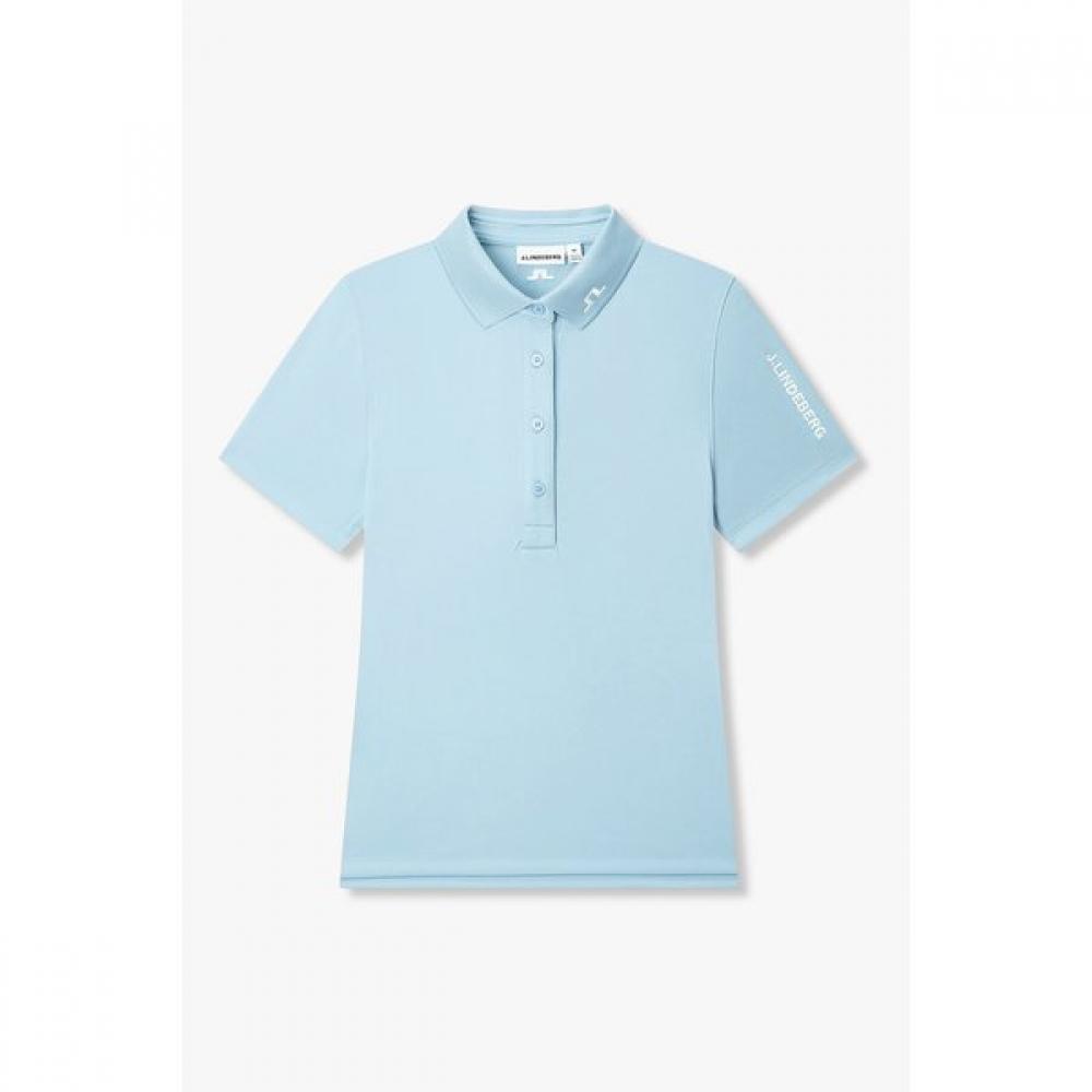 

J.lindeberg Women S Tour Tech Polo 26 S S 15461266005 Blue/S