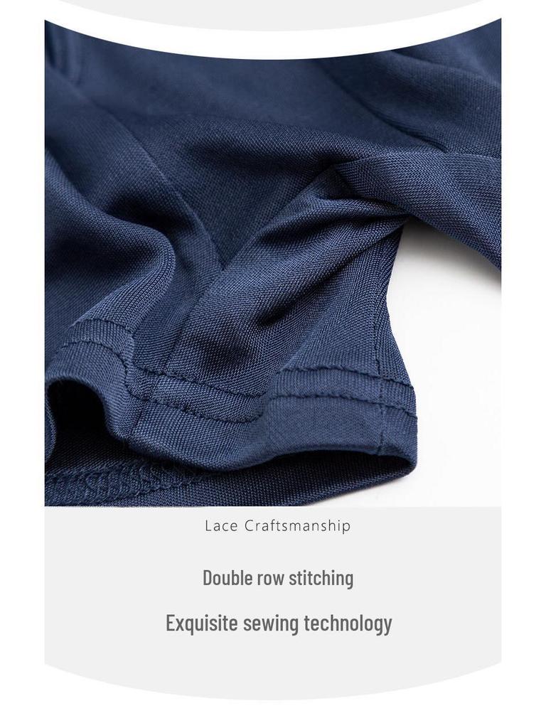 Slip Boxer da Uomo Tangge in Seta di Gelso di Alta Gamma - Multicolore