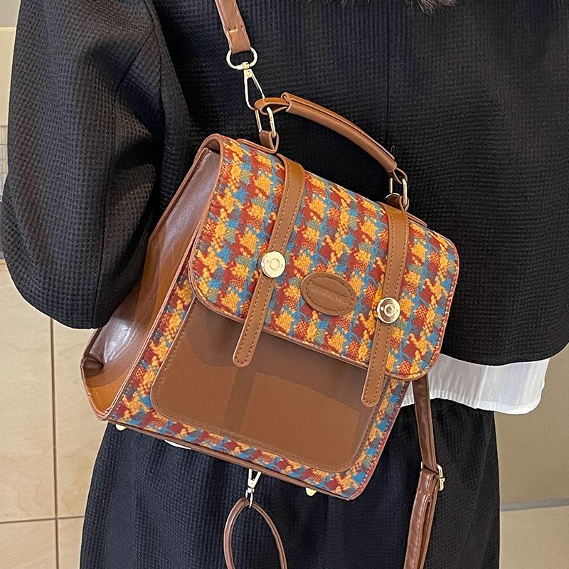 High-end Niche Backpack for Women Crossbody Bag for Women Fashionable Versatile Fashion One-shoulder Handbag for Women