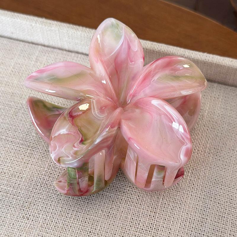 Flower Hair Claws Summer Beach Women Travel Hair Clips Bohemian Hairpins Girl Female Fashion Hair Accessories Barrettes Headwear