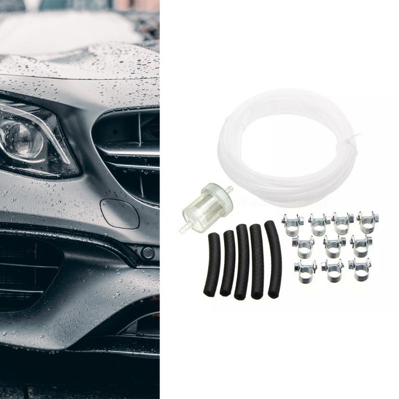 Car Truck Air Diesels Parking Heater Fuel Line Fuel Filter Connction Hose Clip Kit