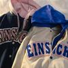 New Trendy Fashion Letter Printing Embroidered Baseball Uniform Female Couple retro Harajuku Loose American Street Jacket Women