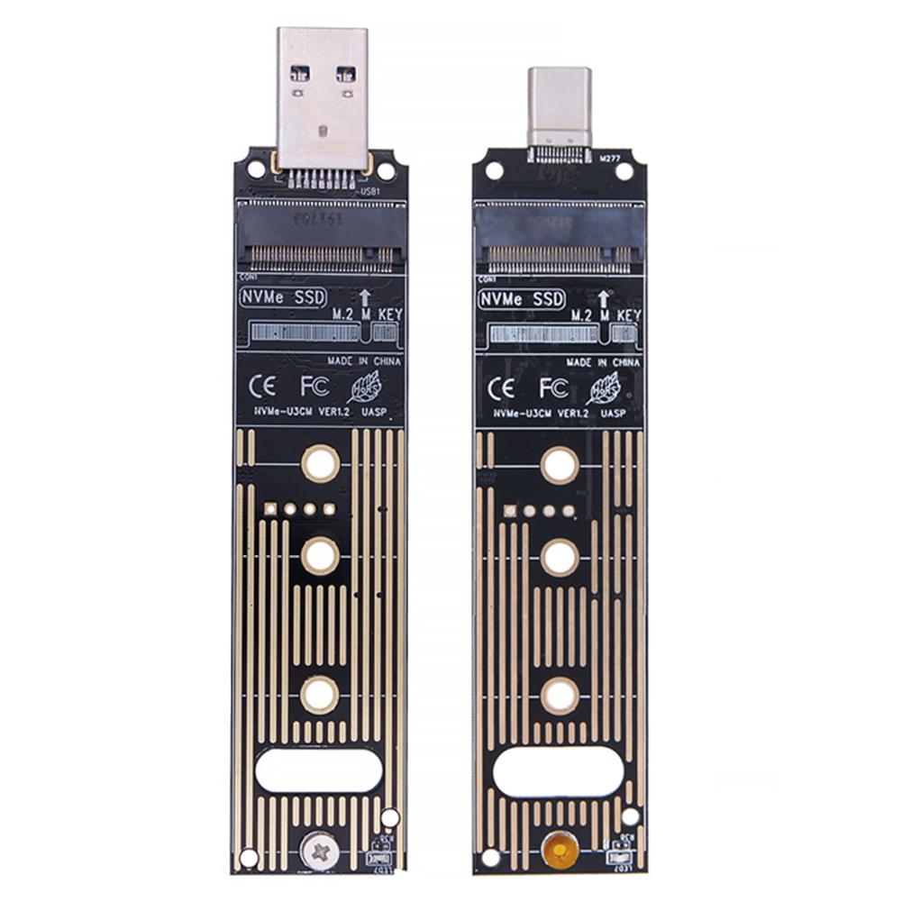 M.2 NVME SSD To USB 3.1 Adapter 16TB M.2 NVMe To USB Card Reader Support UASP TRIM for 2280 2260 2242 2230 SSD Only for M.2 NVME