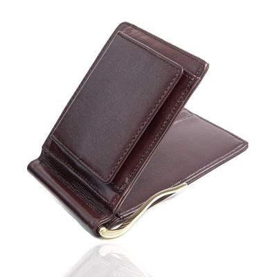 GRAV Money Clip Wallet for Men - Lightweight (72g) X Slim Design - Genuine Leather - Bi-fold Wallet
