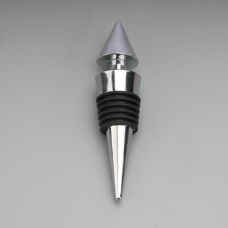 Red Wine Bottle Stopper, Innovative Heart-Shaped Seal, ABS Material, European and American Style, Ideal for Gifts.