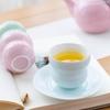 Japanischer Stil Keramik Teetasse Mini Chinesisches Kung Fu Teeservice Meister Meditationsbecher Retro Haushaltsgeschirr Teegeschirr Zeremonie