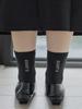 AVANT-G Logo Black Socks - Black