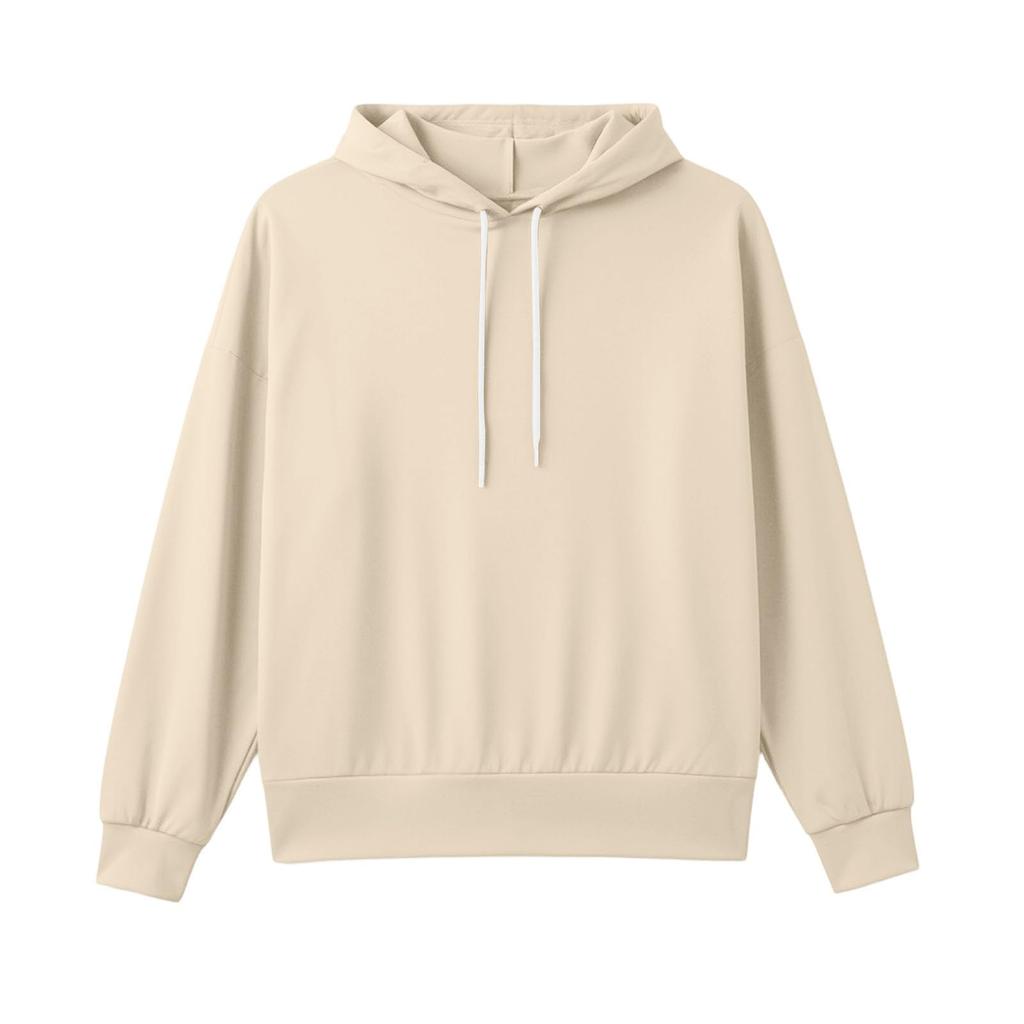 Women's Color Long Sleeve Hooded Sweatshirt Casual Top