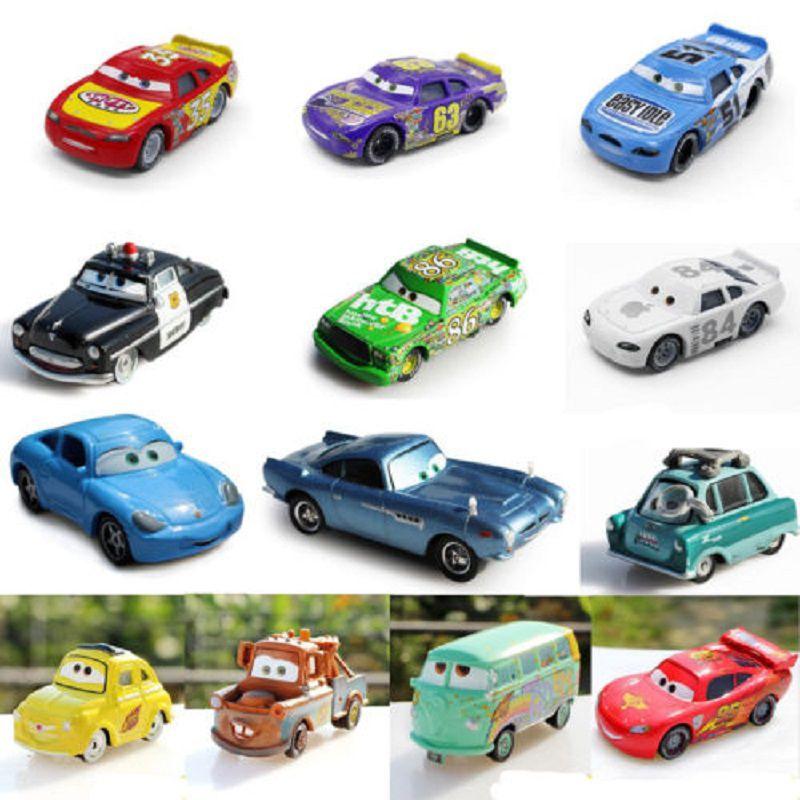 Entzückende Pixar Cars Figuren Mini PVC Actionfigur Modell Spielzeug Puppen für Kinder
