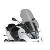 PUIG V-tech Touring Pare-brise Fumé Clair Pour Piaggio