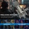 KDES U87 AI XLR Condenser Microphone Professional Cardioid Studio Mic for Recording Podcasting Voice Over Streaming Home Studio