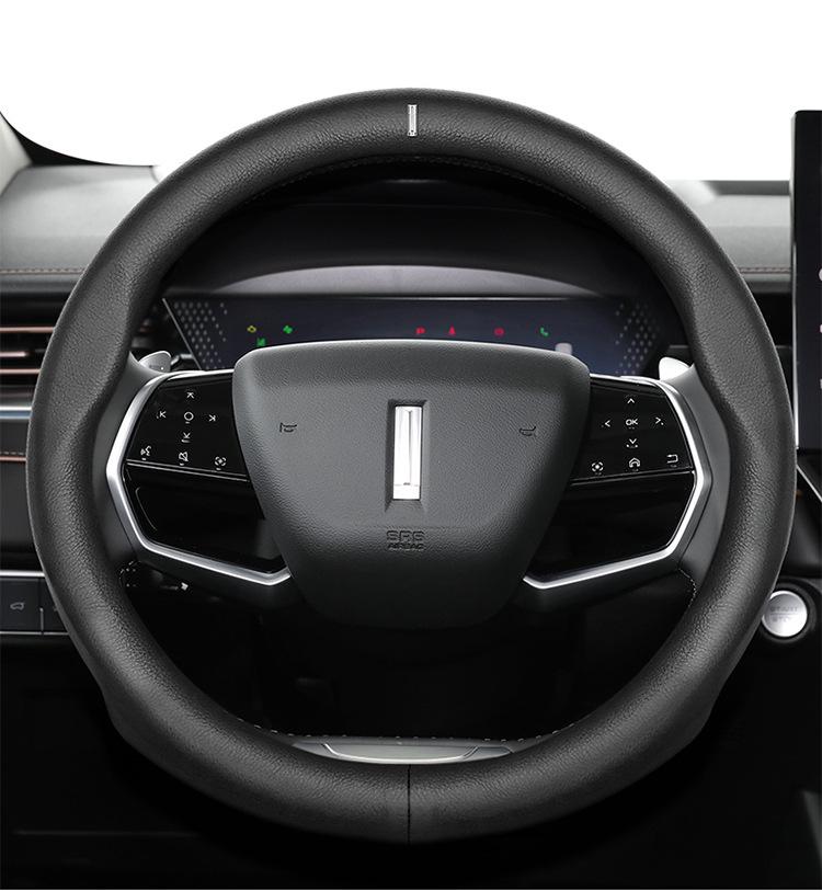 Genuine Leather Steering Wheel Cover for Great Wall WEY Mocha, VV6, VV5, VV7GT, Macchiato, Latte