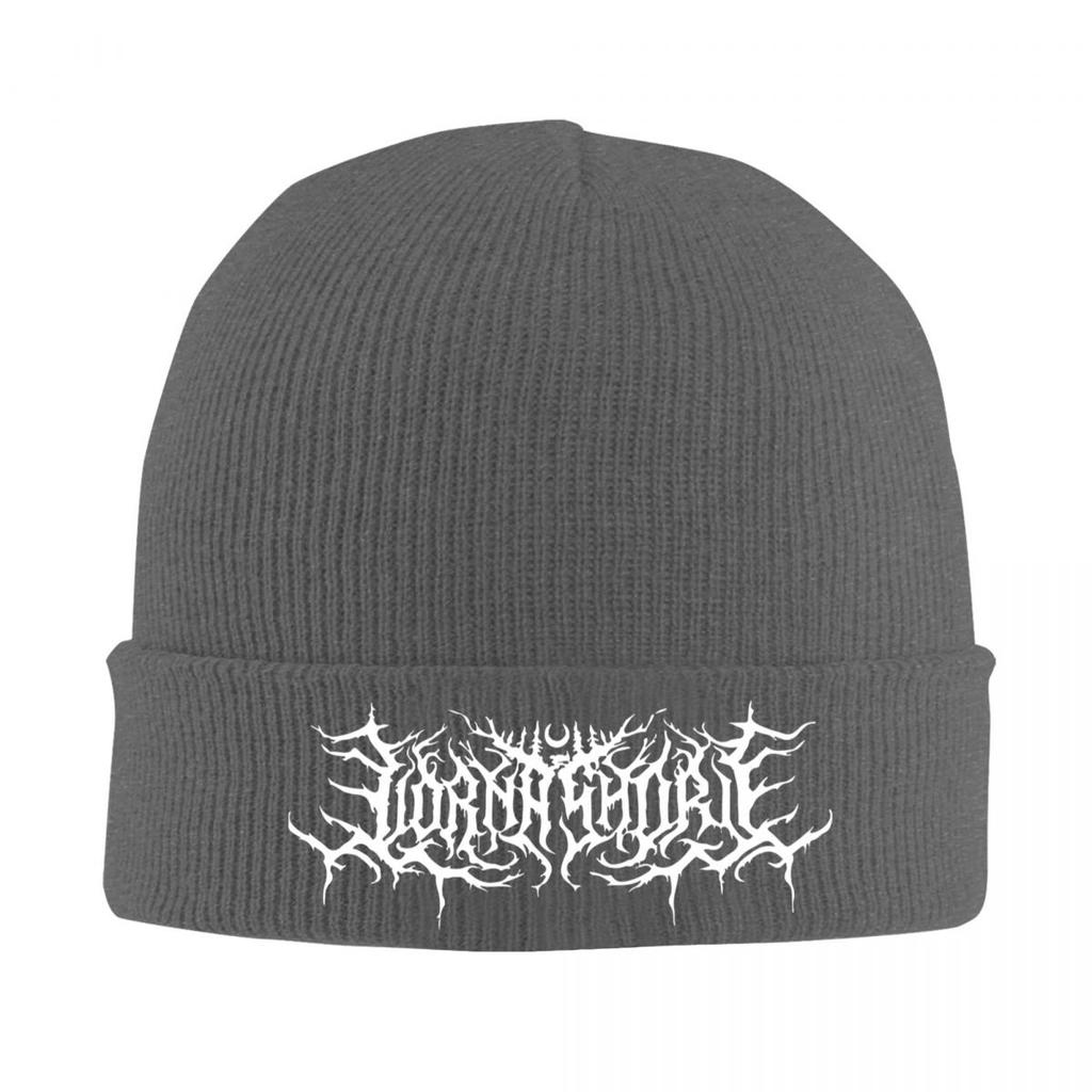 Cappello in Maglia Caldo Classico con Logo Lorna Shore Berretto Invernale Cappellino Skullies Berretti Cappelli Hip Hop per Unisex