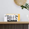Mail Organizer For Desk Metal File Storage Rack Bill Organizer For Desk For Bill Letter Paper Envelope Bookshelf Classroom Home