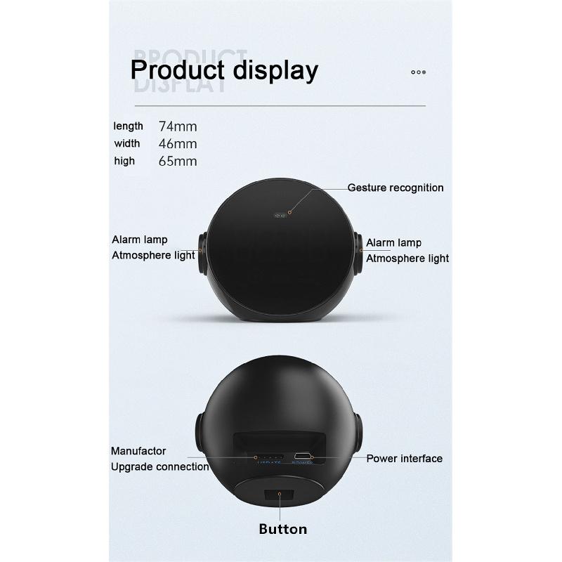 Universal Car Gps Hud Speedometer Display Usb Speed Alarm Mph Kmh Compass Clock