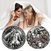 Yousheng Heads Get Tail/Tails Get Head Commemorative Coin Double-Sided Cheeky Decision Coins Lucky Token Gift for Adults Date Night Ideas