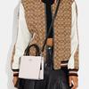 Coach Cally Cow Leather Handbag , Shoulder Bag , Crossbody Bag Mini Women's White (Unisex) Handbags CE598 SVNOK