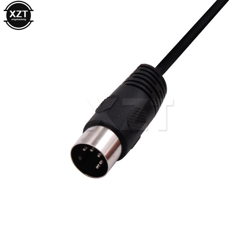 3.5mm Stereo Jack Audio Cable 3.5 Mm Aux Male To MIDI Din 5 Pin MIDI Male Female Plug High Quality 0.5/1.5/3m for Microphone MIC