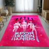 K-Pop Dämonenjäger Goldene Saja Jungen Wohnzimmer Rutschfester Teppich Weicher Teppich für Schlafzimmer Spielzimmer Sofa, Heimdekoration Fußmatte
