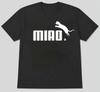 Funny MIAO Cat Brand Parody Graphic Print Unisex T-Shirt S M L XL 2 3 4 XL