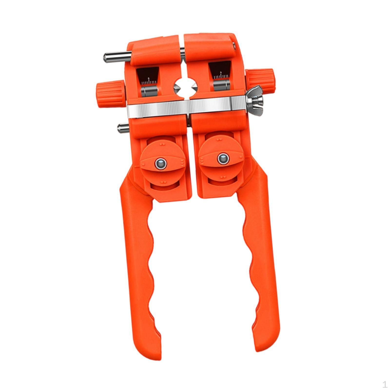 

Инструмент для зачистки кабеля, стриппер для волокна, профессиональный, портативный, ручной, вертикальный и горизонтальный оранжевый