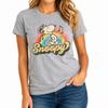 Peanuts Groovy Vibes Snoopy Music Retro Vintage 60s Festival Official Women's T-Shirt