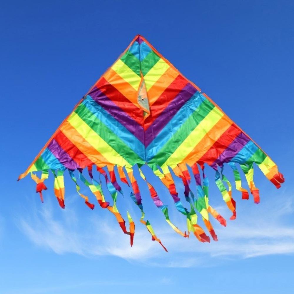 Easy to Fly Large Delta Kites 1.1/1.4 m Outdoor Flying Toy Children Cartoon Kite  Kids & Adults