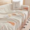 Sofa Towel, Sofa Cushion, Sofa Cover, Backrest Towel, Thread Blanket, Sofa Cover, Fabric Dustproof Sofa Blanket Cover