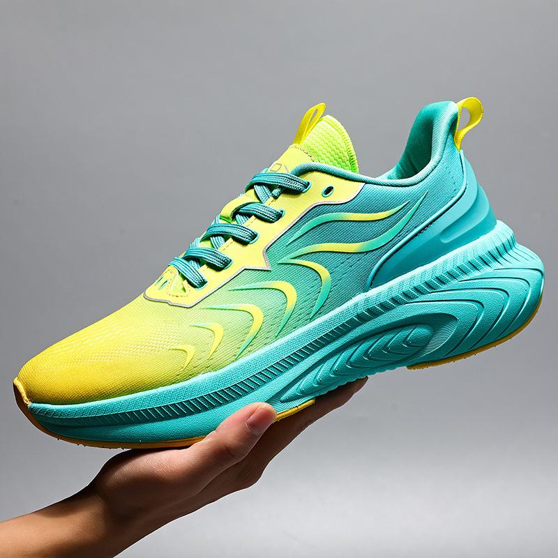 Outdoor sports men's shoes Professional running shoes Light skipping rope shoes Men's marathon shock-absorbing running shoes Men's