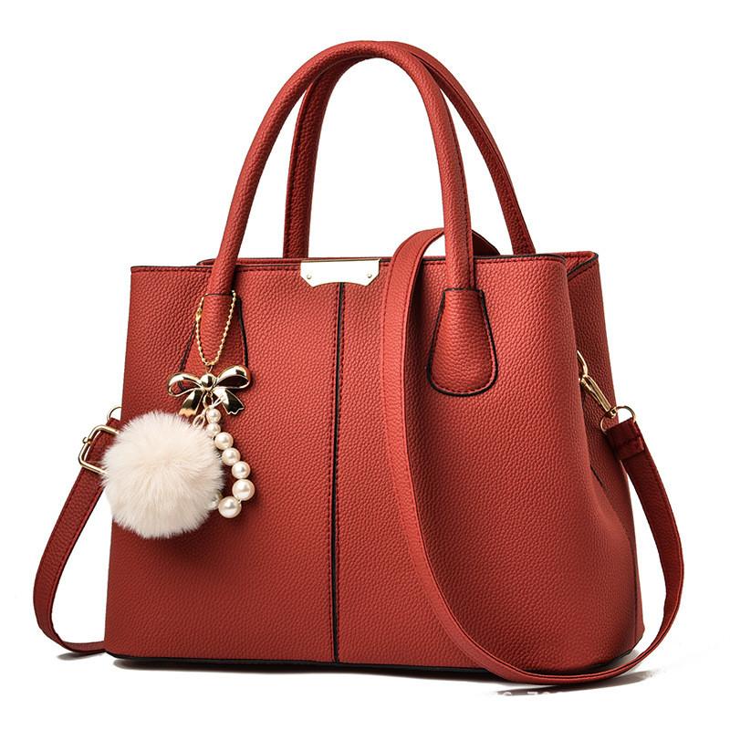 Универсальная Модная Фиолетовая Сумка Кроссбоди Для Мам В Стиле Ретро-Шик красный