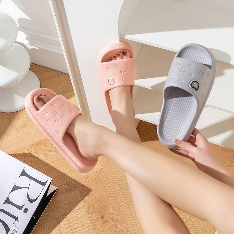 Indoor Woman Slippers Eva Thick Slides Bedroom Soft Shoes for Women Designer Luxury New Style Elegant and Fashionable 39 Sandals