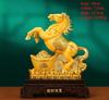 Feng Shui Copper Horse Ornaments Living Room TV Wine Cabinet Office Table Furnishings Opening Gifts