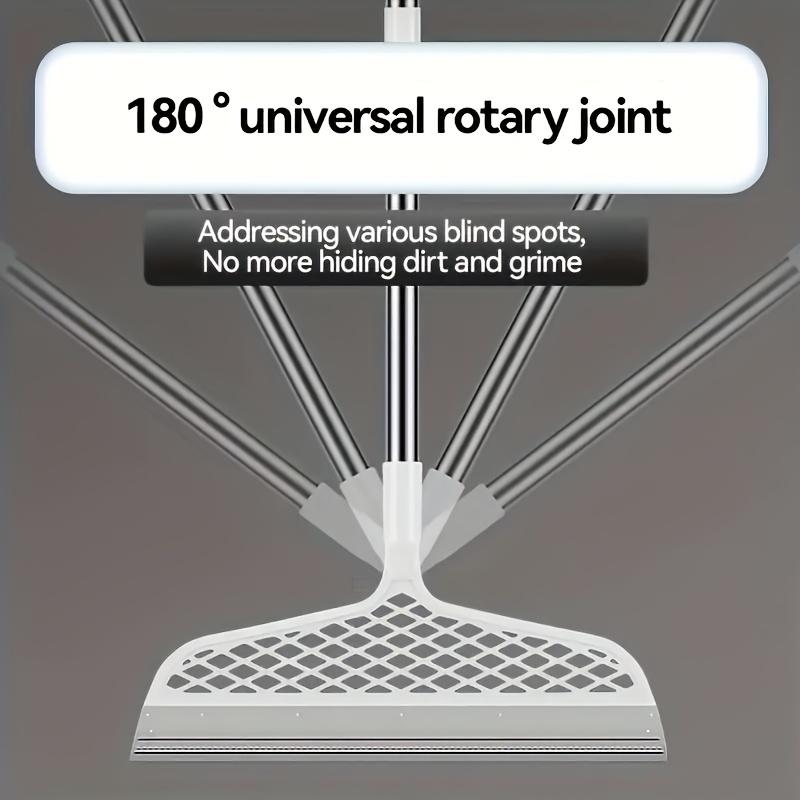 Çıkarılabilir başlıklı ekstra uzun sihirli süpürge, saçları ve tozu etkili bir şekilde temizler. Sert zeminler ve halılar için uygundur