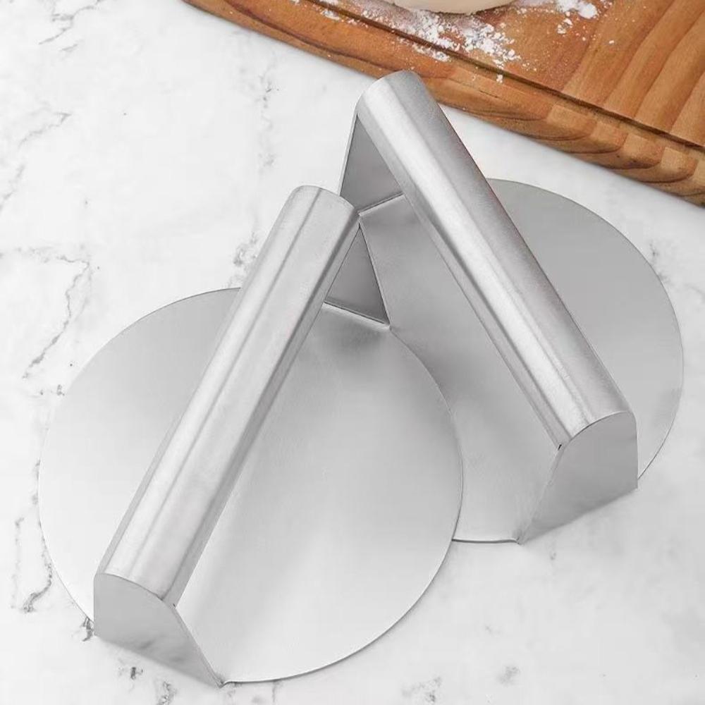 Nerezová ocel Smash Burger Lis na hamburgerové placičky Mačkadlo na maso Kruhová forma na lis na maso na lahůdky Kuchyňské doplňky