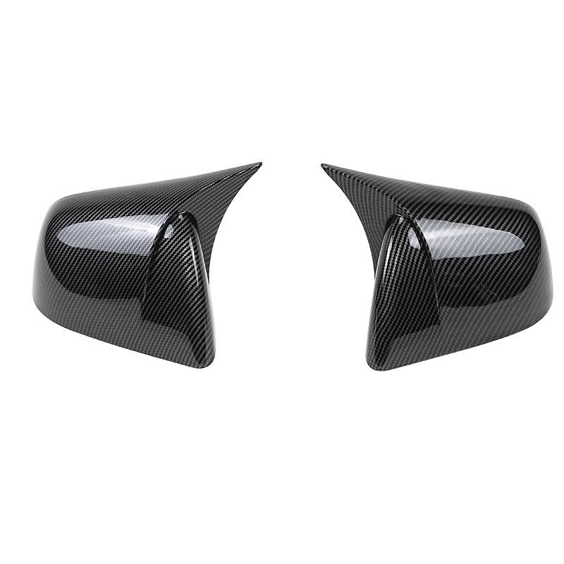 Tesla Model 3/Model Y Horn-Shaped Rearview Mirror Cover/Protective Shell for Exterior Modification