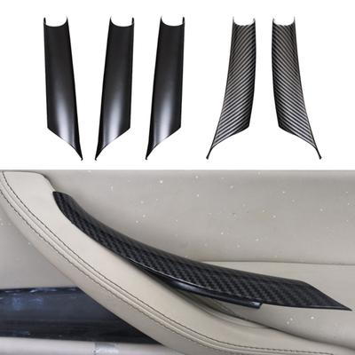 Auto Styling Innen Carbon Fiber Textur Tür Pull Griff Schutzhülle Abdeckung Trim Für BMW X5 X6 F15 F16 2014 2015 2016 2017