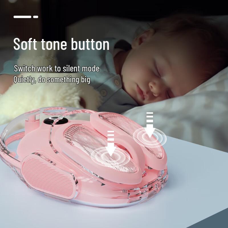 EWEADN Q9 Dual-Mode Wireless Transparent RGB Gaming Mouse