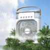 New 3 In 1 Fan AIr Conditioner Household Mini Air Cooler LED Night Light Portable Humidifier Air Adjustment Fan Office Home Fan