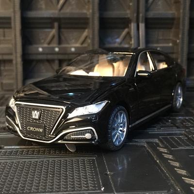 1:32 CROWN Legierungsauto Modell Diecasts & Spielzeugfahrzeuge Metallspielzeugauto Modell Simulation Ton Licht Sammlung Geschenk