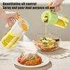 Yousheng Olive Oil Mist Sprayer 460ml Oil Control Spray Bottle with High-Pressure Nozzle Dual-purpose Kitchen Gadget for Air Fryer Salad Cooking