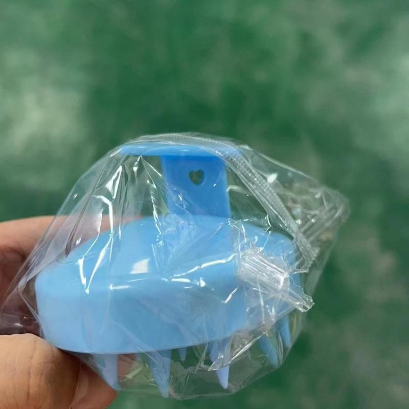 

Силиконовая щетка для шампуня, массажная расческа для головы, расческа для мытья волос, массажная щетка для тела, щетка для ванны, душа, парикмахерский инструмент королевский синий