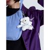 Macni MINI BEAR KEYRING WHITE