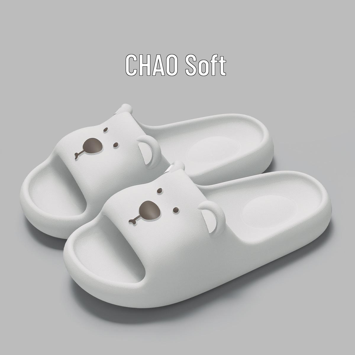 

3D Тапочки-Зайчики Нескользящие Домашние для Девочек - Летние Сандалии для Ванной Length 20.5cm (US 2/3)