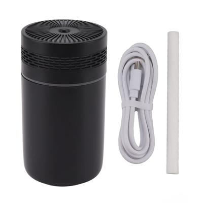 Kolorowy Nawilżacz Powietrza Zasilany przez USB Lampka Nocna Mini Nawilżacz Biurkowy Samochodowy do Sypialni Biura Czarny
