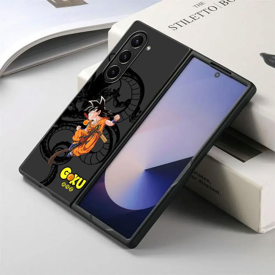 Case for Samsung Galaxy ZFold3 ZFold6 ZFold7 ZFold4 Z Fold 7 6 5 4 3 ZFold5 Back Phone Cover Dragon Ball Majin Buu