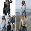 Exquisite Women Tassel Irregular Cardigan Knitted Sweater Poncho Shawl Coat Jacket Outwear For Effortless Style